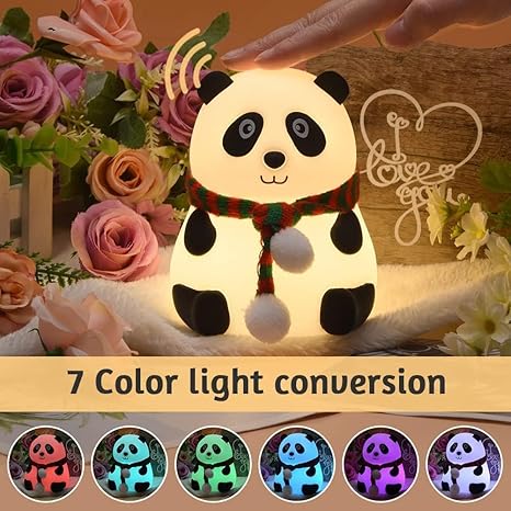 Panda Night Lamp for Bedroom, Cute Lamp, Night Lamp for Kids